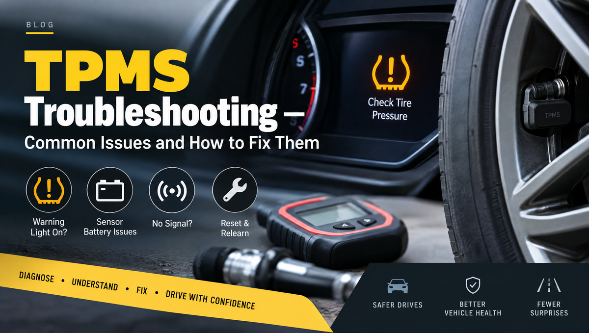 TPMS Troubleshooting — Common Issues and How to Fix Them
