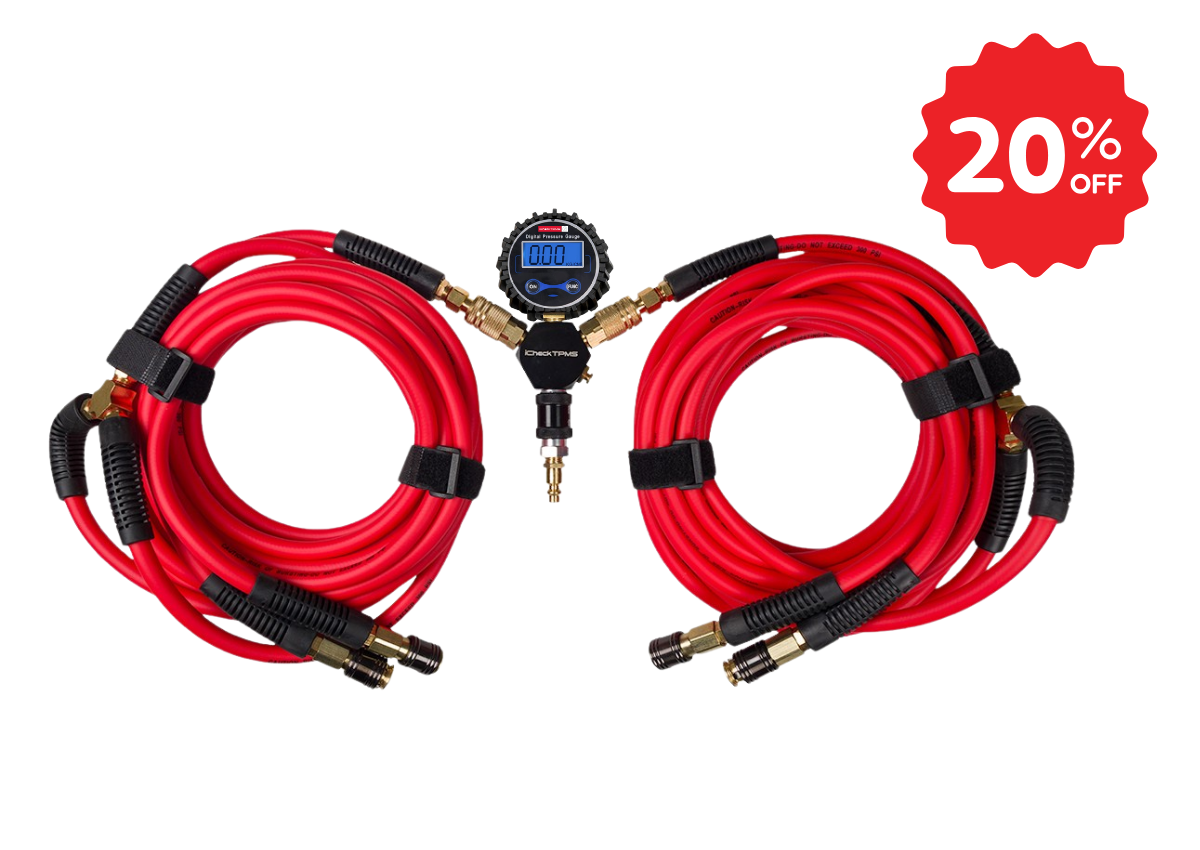 iCheckTPMS Quad Tyre Inflator/Deflator Kit ICMTDI4