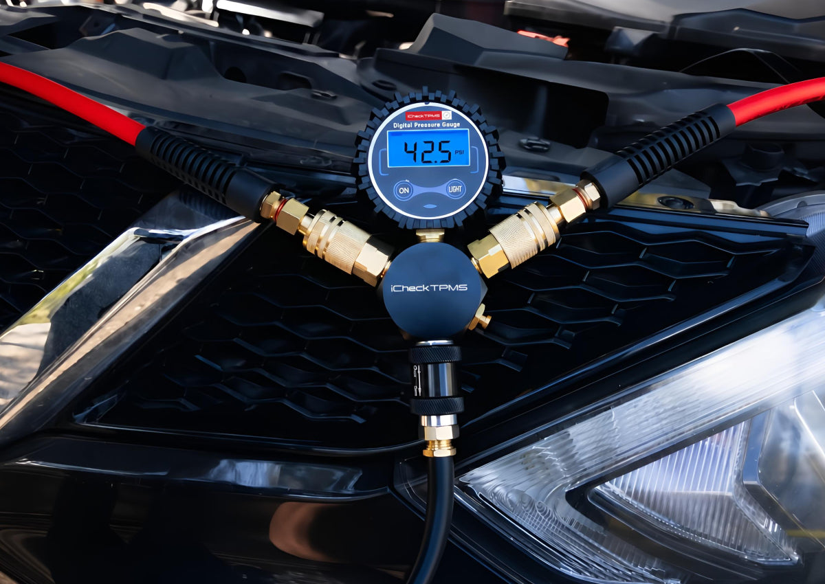 iCheckTPMS Quad Tyre Inflator/Deflator Kit MTDI4