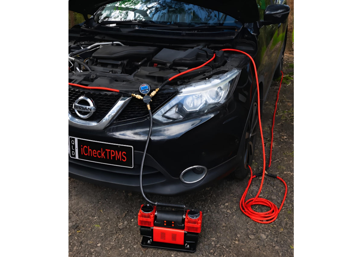 iCheckTPMS Quad Tyre Inflator/Deflator Kit MTDI4