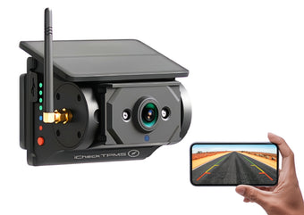 compare product iCheck Pro Series Solar Wireless Reverse and RV Security Camera