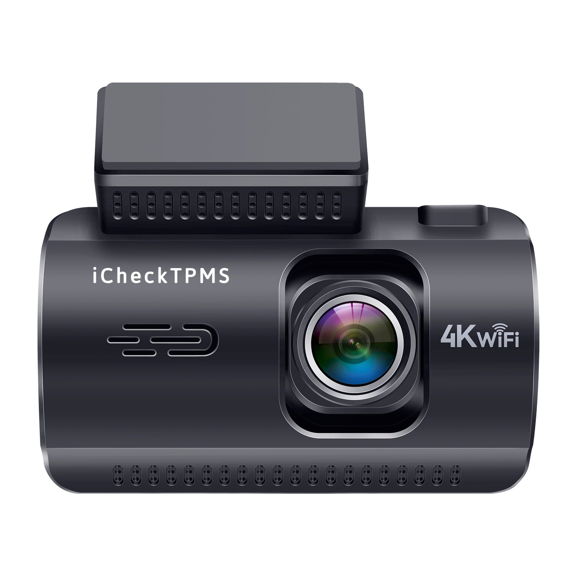 iCheck 4K Dual Dash Camera ICDC4K front unit with 4K WiFi lens
